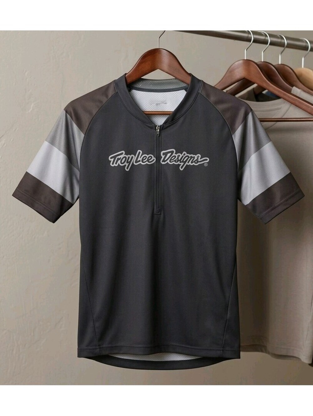 Troy Lee Designs TLD Cycling Jersey Mens Short Sleeve MTB Trail Black SZ M 264